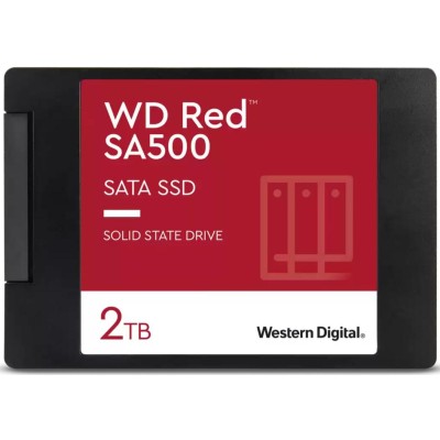 Твердотільний запам’ятовувальний пристрій накопичувач (SSD) SATA 2.5" 2TB 6GB/S RED SA500 WDS200T2R0A WDC