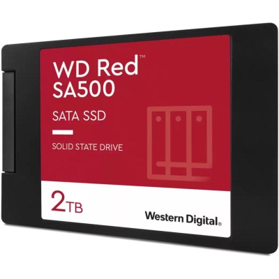 Твердотільний запам’ятовувальний пристрій накопичувач (SSD) SATA 2.5" 2TB 6GB/S RED SA500 WDS200T2R0A WDC
