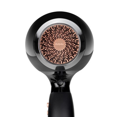 Фен Babyliss Air Power Pro, 2300Вт, 3 режими, дифузор, іоніз-я, хол. обдув, кераміка, чорно-рожевий (6716DE)