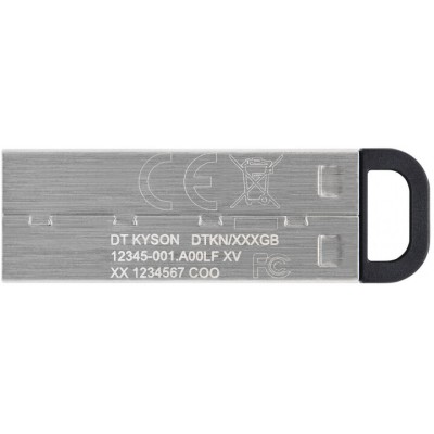 Флеш-накопичувач USB3.2 256GB Kingston DataTraveler Kyson (DTKN/256GB) Silver/Black