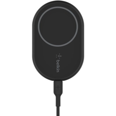 Автомобільний тримач смартфона Belkin Wireless Magnetic Qi (WIC004BTBK-NC) чорний Автомобільний тримач смартфона Belkin Wireless Magnetic Qi (WIC004BTBK-NC) чорний