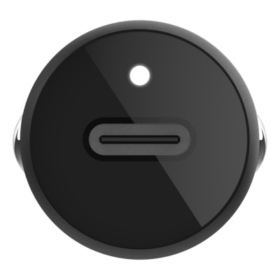 Зарядний пристрій автомобільний Belkin 30Вт USB-C PD PPS, кабель USB-C > USB-C, 1м, чорний (CCA004BT1MBK-B6)