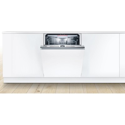 Посудомийна машина Bosch вбудовувана, 14компл., A++, 60см, дисплей, 3й кошик, білий (SMV4HCX40K)