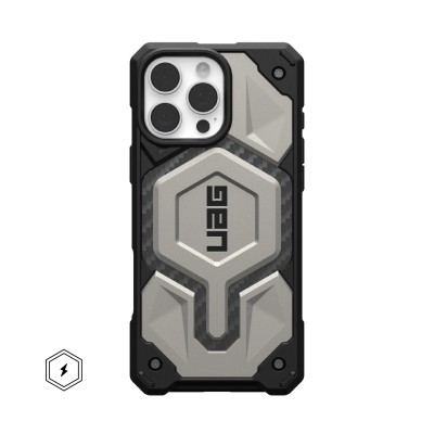 Чохол UAG для iPhone 16 Pro Max, Monarch Pro Magsafe, Titanium (114457113636)