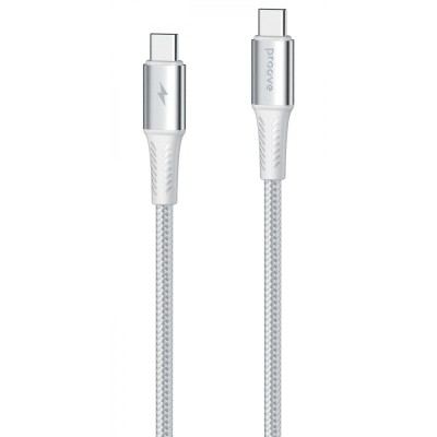 Кабель Proove WireX Pro Type-C to Type-C 100W (1.5m) white (CCWX11002202)