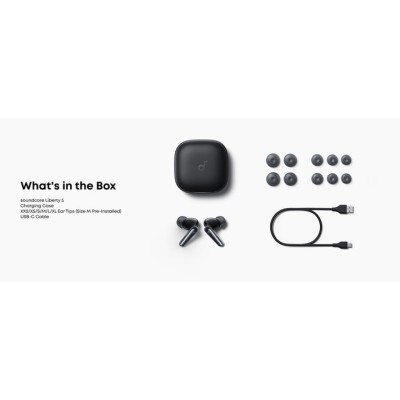 Навушники ANKER SoundСore Liberty 5 Black