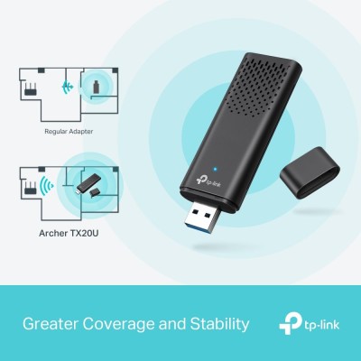 Бездротовий USB адаптер, Archer TX20U TP-LINK Бездротовий USB адаптер, Archer TX20U TP-LINK