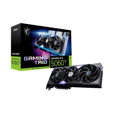 Відеокарта PCIE16 RTX5060TI 16GB RTX5060TI 16G GAM TRIO MSI Відеокарта PCIE16 RTX5060TI 16GB RTX5060TI 16G GAM TRIO MSI