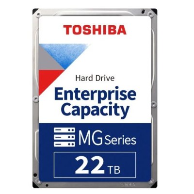 Запам’ятовувальний пристрій на жорстких дисках (HDD) SAS 22TB 7200RPM 12GB/S 512MB MG10SFA22TE TOSHIBA