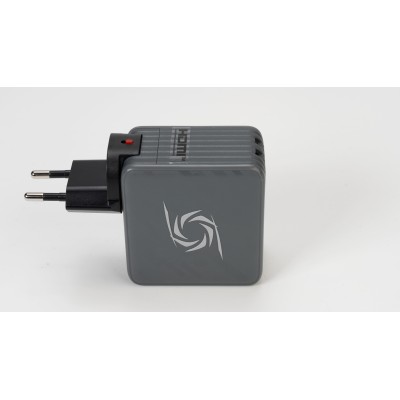 Зарядний пристрій AVerMedia GC313 CORE GO 100Вт 2хUSB-С, 1хUSB-A, 1xHDMI, чорний