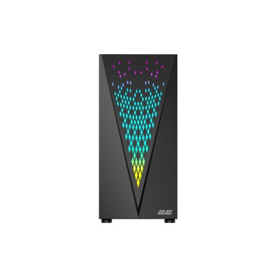 Корпус 2E GAMING Galaxy G2055 без БЖ 2xUSB3.0, 1xUSB2.0, 3x120мм ARGB, VGA 345мм, LCS ready, HUB, TG Side Panel, ATX, чорний (2E Корпус 2E GAMING Galaxy G2055 без БЖ 2xUSB3.0, 1xUSB2.0, 3x120мм ARGB, VGA 345мм, LCS ready, HUB, TG Side Panel, ATX, чорний (2E