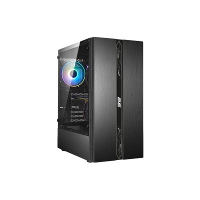 Корпус 2E GAMING Runa G2107 без БЖ 1xUSB3.0, 2xUSB2.0, 1x120мм ARGB, VGA 325мм, LCS ready, TG Side Panel, ATX, чорний (2E-G2107) Корпус 2E GAMING Runa G2107 без БЖ 1xUSB3.0, 2xUSB2.0, 1x120мм ARGB, VGA 325мм, LCS ready, TG Side Panel, ATX, чорний (2E-G2107)