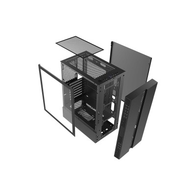 Корпус 2E GAMING Runa G2107 без БЖ 1xUSB3.0, 2xUSB2.0, 1x120мм ARGB, VGA 325мм, LCS ready, TG Side Panel, ATX, чорний (2E-G2107) Корпус 2E GAMING Runa G2107 без БЖ 1xUSB3.0, 2xUSB2.0, 1x120мм ARGB, VGA 325мм, LCS ready, TG Side Panel, ATX, чорний (2E-G2107)