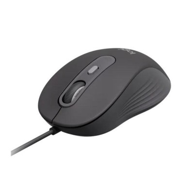 Маніпулятор миша дротова LOGITECH Signature M520 Wired Mouse for Business - GRAPHITE - USB - N/A - EMEA28i-935 - USB-C