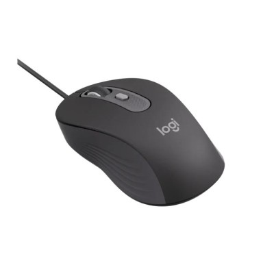 Маніпулятор миша дротова LOGITECH Signature M520 Wired Mouse for Business - GRAPHITE - USB - N/A - EMEA28i-935 - USB-C