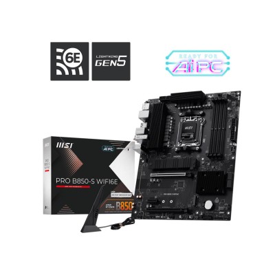 Материнська плата AMD B850 SAM5 MATX PRO B850-S WIFI6E MSI Материнська плата AMD B850 SAM5 MATX PRO B850-S WIFI6E MSI