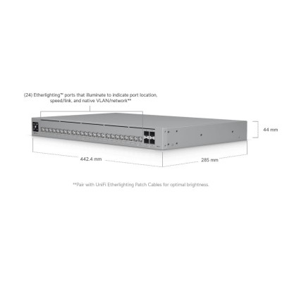 Мережевий комутатор Ethernet USW-PRO-HD-24 UBIQUITI