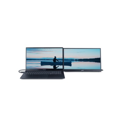 Монітор портативний Asus 16" ZenScreen MB16QHG HDMI, 2xUSB-C, Audio, IPS, 2560x1600, 16:10, 120Hz, DCI-P3 100%, HDR400, Cover