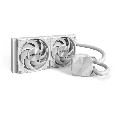 Система охолодження для комп’ютерного процесора MULTI SOCKET WHITE HYPERFLOW SILENT240(W) MONTECH Система охолодження для комп’ютерного процесора MULTI SOCKET WHITE HYPERFLOW SILENT240(W) MONTECH