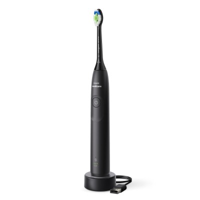Щітка зубна електр. Philips, Sonicare 5300 Series, 62т. колив/хв, насадок-1, чорний (HX7101/01)