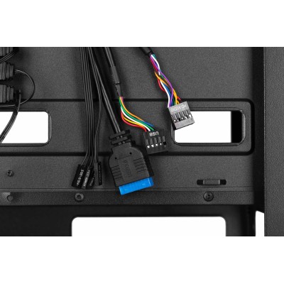 Корпус 2E GAMING Hexagon G338 без БЖ 2xUSB3.0, 1xUSBType-C, 3x120мм ARGB, 1x120мм, VGA 330мм, LCS ready, HUB, TG Side Panel, ATX