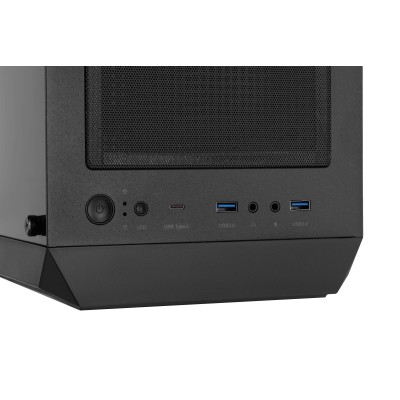 Корпус 2E GAMING Hexagon G338 без БЖ 2xUSB3.0, 1xUSBType-C, 3x120мм ARGB, 1x120мм, VGA 330мм, LCS ready, HUB, TG Side Panel, ATX