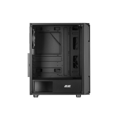 Корпус 2E GAMING Hexagon G338 без БЖ 2xUSB3.0, 1xUSBType-C, 3x120мм ARGB, 1x120мм, VGA 330мм, LCS ready, HUB, TG Side Panel, ATX