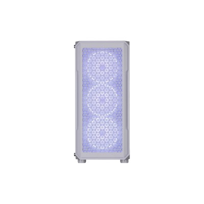 Корпус 2E GAMING Hexagon G338W без БЖ 2xUSB3.0, 1xUSBType-C, 3x120мм ARGB, 1x120мм, VGA 330мм, LCS ready, HUB, TG Side Panel, AT