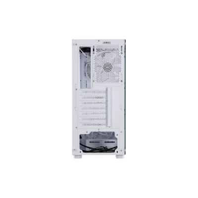 Корпус 2E GAMING Hexagon G338W без БЖ 2xUSB3.0, 1xUSBType-C, 3x120мм ARGB, 1x120мм, VGA 330мм, LCS ready, HUB, TG Side Panel, AT