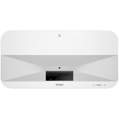 Проєктор домашнього кінотеатру Epson EH-LS800W UHD, 4000 lm, LASER, 0.16, WiFi, Android TV, білий (V11HA90040)