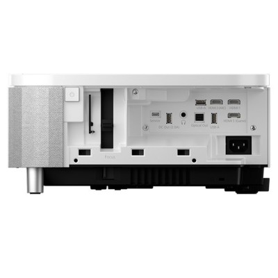 Проєктор домашнього кінотеатру Epson EH-LS800W UHD, 4000 lm, LASER, 0.16, WiFi, Android TV, білий (V11HA90040)