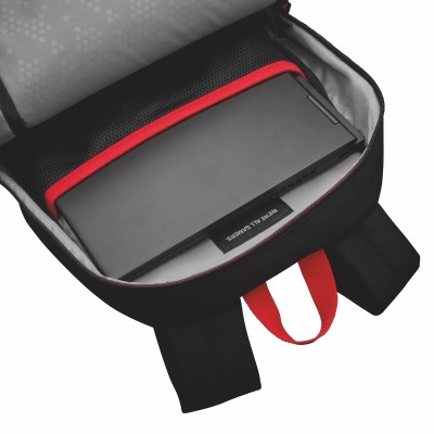 Рюкзак HyperX, Delta 16", чорний-червоний (8C524AA) Рюкзак HyperX, Delta 16", чорний-червоний (8C524AA)