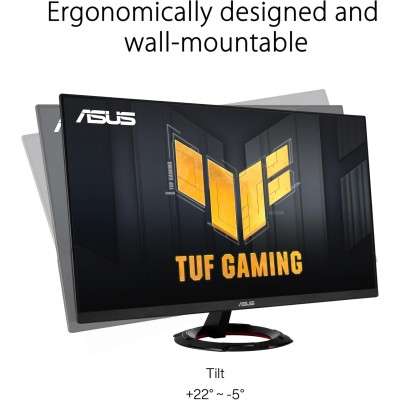 Монітор Asus 23.8" TUF Gaming VG249Q3R 2xHDMI, DP, MM, IPS, 180Hz, 1ms, sRGB 100%, AdaptiveSync