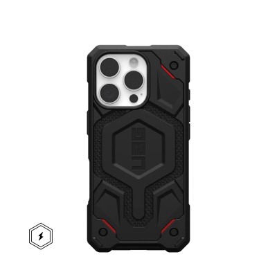 Чохол UAG для iPhone 16 Pro, Monarch Pro Magsafe, Kevlar Black (114456113940) Чохол UAG для iPhone 16 Pro, Monarch Pro Magsafe, Kevlar Black (114456113940)
