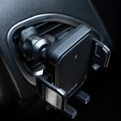 Автомобільний тримач з Бездротовим ЗП Proove Sonic Pro 15W (WHSP15002001) black