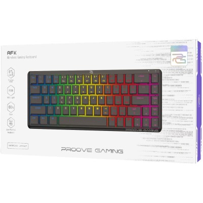 Бездротова клавіатура Proove Gaming AFK (Ukraine Layout) (WKAFK1022002) white