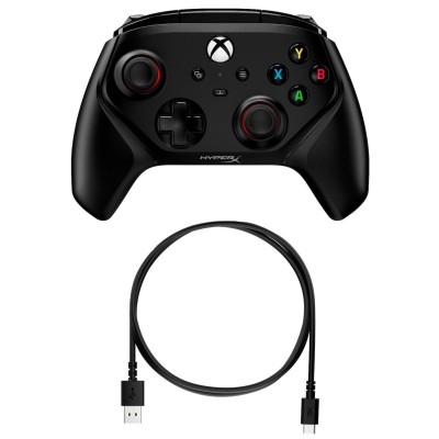 Геймпад HyperX Clutch Gladiate Xbox, cross-platform, USB-A, чорний (6L366AA)