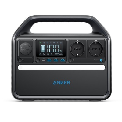 Зарядна станція ANKER 535 PowerHouse - 512Wh/AC 500W/60W 1xPD/3xUSB/1xCar/MPPT