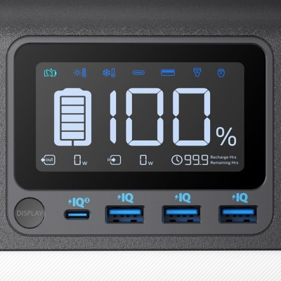 Зарядна станція ANKER 535 PowerHouse - 512Wh/AC 500W/60W 1xPD/3xUSB/1xCar/MPPT