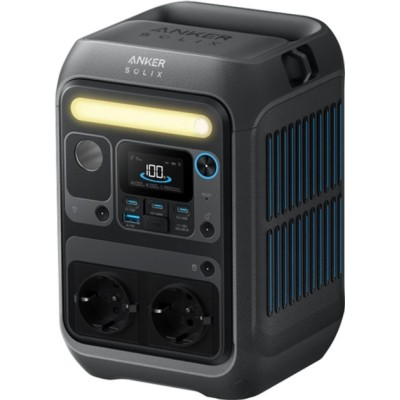 Зарядна станція ANKER SOLIX C300X - 288Wh/AC 300W/140W 3xPD/1xUSB/1xCar/MPPT
