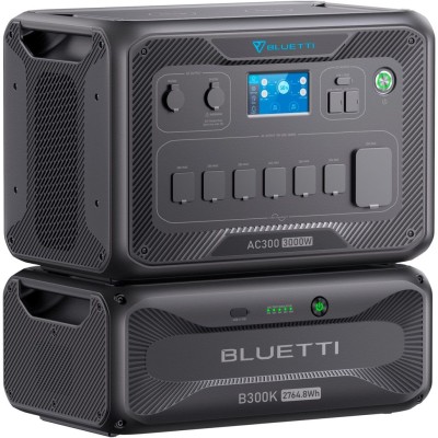 Зарядна станція Bluetti 3000W AC300+B300K