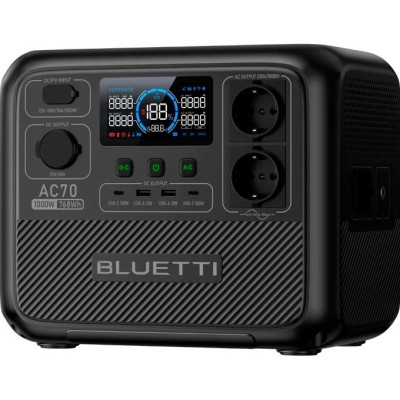 Зарядна станція Bluetti AC70 1000W (768Wh)