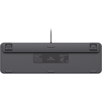 Клавіатура дротова LOGITECH Signature Slim K620 Wired Keyboard for Business - GRAPHITE - US INT'L - USB - N/A - INTNL-973 - USB-