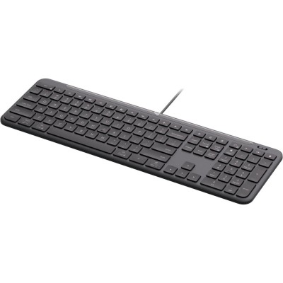 Клавіатура дротова LOGITECH Signature Slim K620 Wired Keyboard for Business - GRAPHITE - US INT'L - USB - N/A - INTNL-973 - USB-