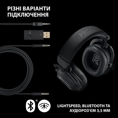 Наушники Logitech G Pro X 2 LIGHTSPEED (L981-001263) Black Наушники Logitech G Pro X 2 LIGHTSPEED (L981-001263) Black