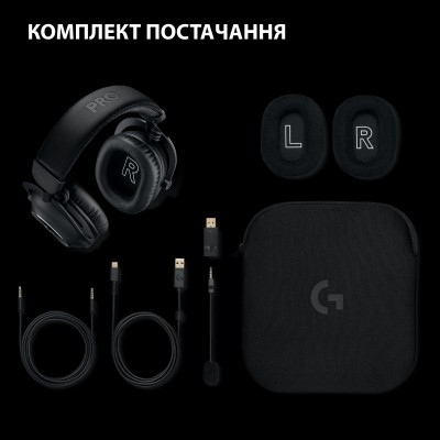 Наушники Logitech G Pro X 2 LIGHTSPEED (L981-001263) Black Наушники Logitech G Pro X 2 LIGHTSPEED (L981-001263) Black