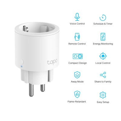 Розумна Wi-Fi міні розетка, Tapo P115(1-pack) TP-LINK