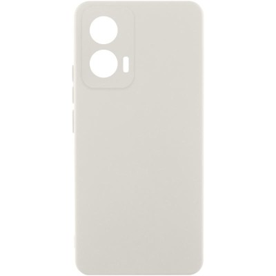 Чохол Silicone Cover Lakshmi Full Camera (AAA) для Motorola Edge 60 Pro Білий / White