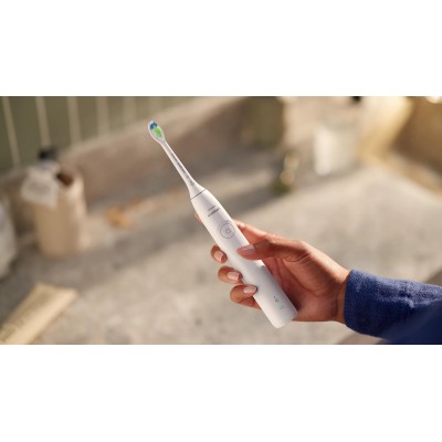 Щітка зубна електр. Philips, Sonicare 5300 Series, 62т. колив/хв, насадок-1, білий (HX7110/01)