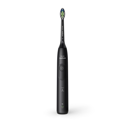Щітка зубна електр. Philips, Sonicare 5500 Series, 62т. колив/хв, насадок-1, чорний (HX7111/01)